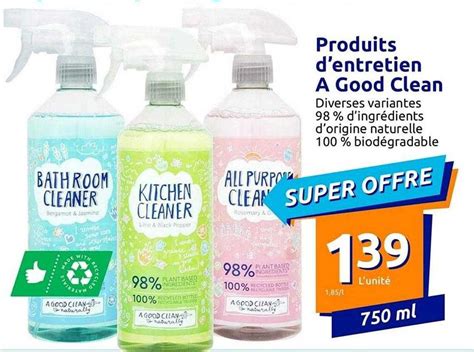 Promo Produits D Entretien A Good Clean Chez Action ICatalogue Fr