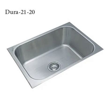 Futura Stainless Steel Dura Single Bowl Sink Finish Type