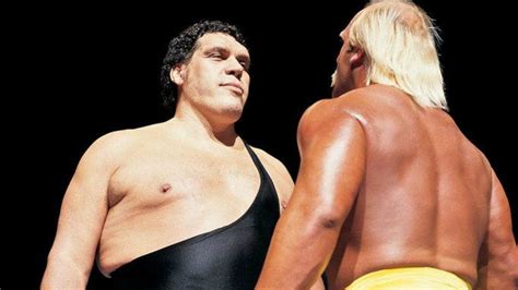 Wrestlemania Countdown Hulk Hogan Slams Andre The Giant Wwe News Sky Sports