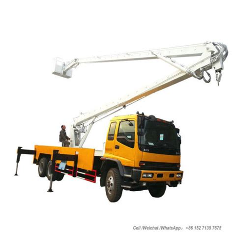 Wholesale Isuzu X Truck Mounted Aerial Work Platform M In Chinese