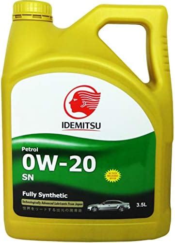 Idemitsu Sn W Fully Synthetic Petrol Engine Oil L Amazon In