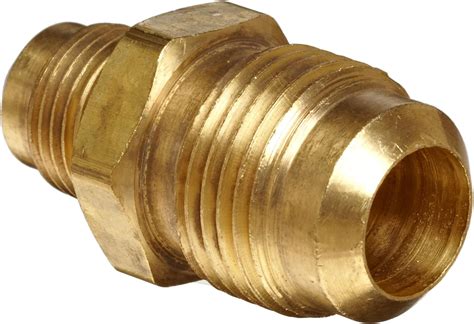 Lasco 17 4653 5 8 Inch Flare By 3 8 Inch Female Pipe Thread Brass Adapter Pipe Fittings