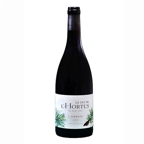 Domaine De L Hortus Dit De Lhortus Rouge Cuv E Lombr E Vin