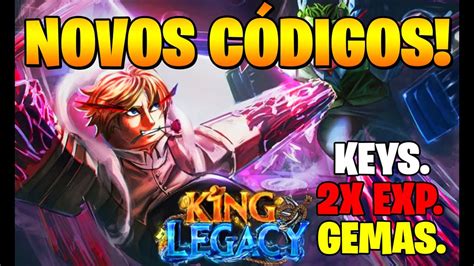 Novos CÓdigos Todos Os CÓdigos Do King Legacy Roblox Youtube