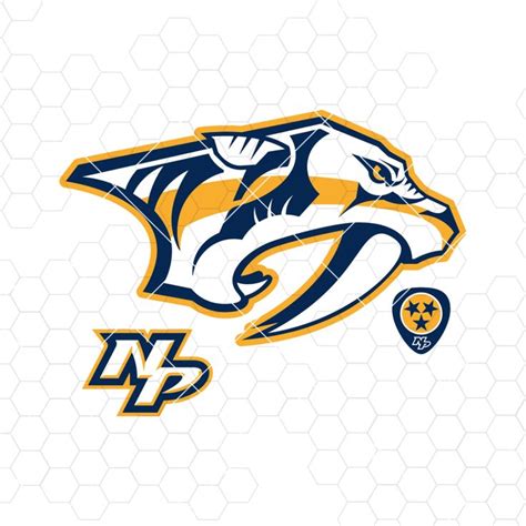 Nashville Predators Digital Cut Files Svg Dxf Eps Png Cricut Vector