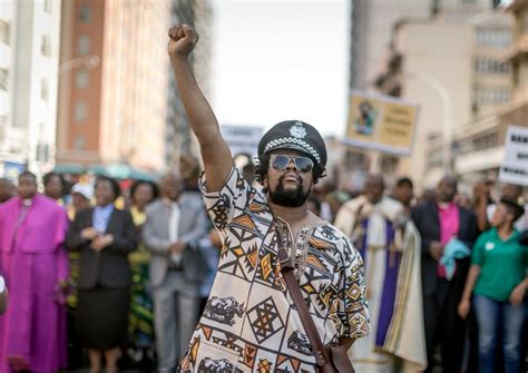 PHOTOS: Zuma supporters rally as he appears in court - Punch Newspapers