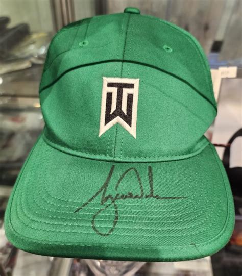 Tiger Woods Autographed Hat w/ PSA COA | Icons and Heroes