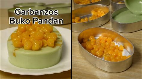 Garbanzos Buko Pandan Flan Recipe How To Make Garbanzos Buko Pandan