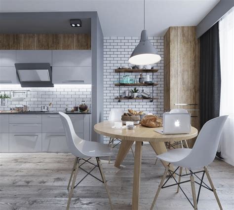 Галерея 3d и 2d работ на 3ddd.ru | Living room kitchen, Modern kitchen ...