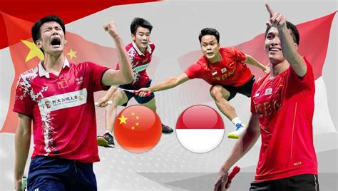 Link Live Streaming Piala Sudirman 2023 Laga Hidup Mati China Vs