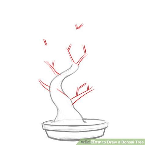 How To Draw A Bonsai Tree Steps With Pictures Wikihow