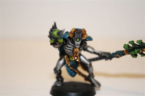 Painting Miniatures With J: Necron Cryptek Tutorial