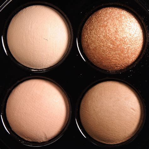 MAC Nano Nude Mineralize Eyeshadow Quad Review Photos Swatches