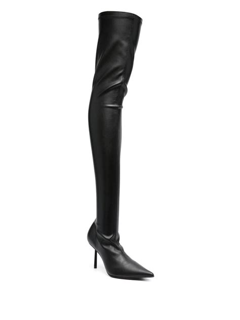 Le Silla Eva Mm Thigh High Leather Boots Farfetch