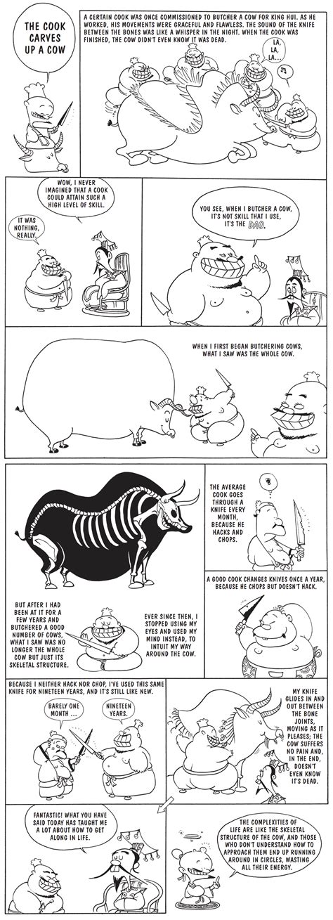 Zhuangzi - Chapter 3 (The Basics of Nurturing Life) - The Cook Carves