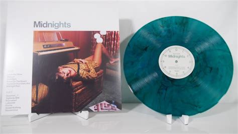 Taylor Swift Midnights Jade Green Vinyl Unboxing Youtube