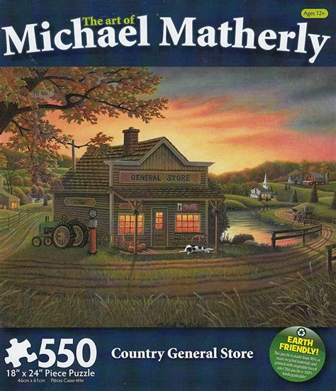 Country General Store Piece Puzzle Michael Matherly Ebay