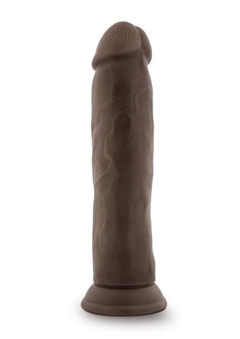 Dr Skin Plus Thick Posable Dildo With Balls And Suction Cup 9in