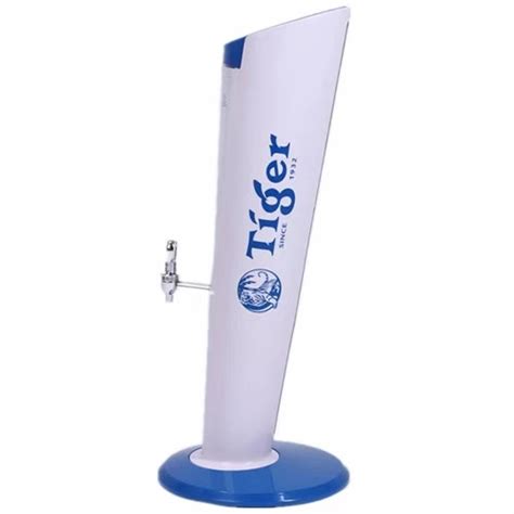 Tiger L Plastic Tabletop Beer Dispenser Draft Beer Tower With Ice Tube