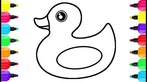 Rubber Duck Drawing at PaintingValley.com | Explore collection of ...