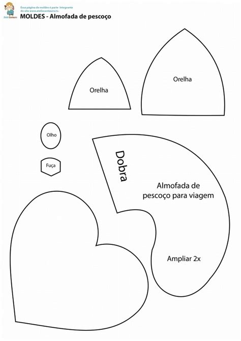 Almofada de Pescoço Personalizada Como Fazer 25 Ideias