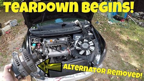 Replacing An Alternator In A Honda Civic Today I Repair Hond