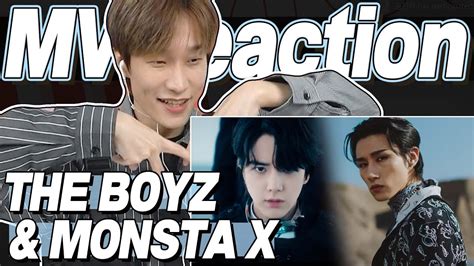 eng THE BOYZ Maverick MONSTA X Rush Hour MV Reaction 더보이즈