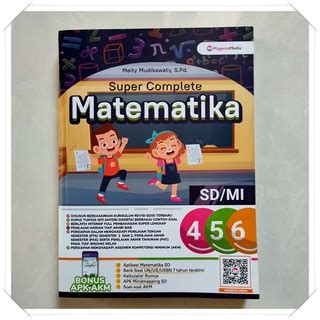 Jual BUKU MATEMATIKA SD SUPER COMPLETE MATEMATIKA SD KELAS 4 5 6