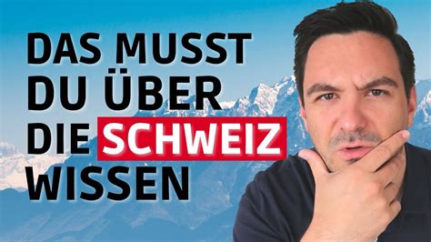 Das müssen Deutsche über Schweiz wissen Auswanderluchs YouTube