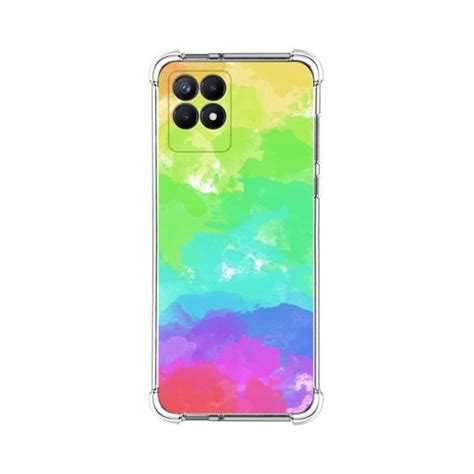 Funda Silicona Antigolpes Para Realme Narzo Dise O Acuarela