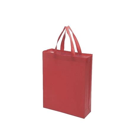 A4 Size Vertical Non Woven Bag Maroon MD Textile Blank T Shirts