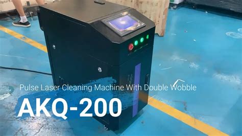 Pulse Cleaning Fiber Laser Machine Wood Varnish Cleaning Fiber Laser