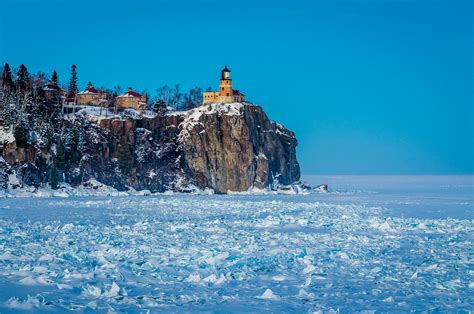 Frozen North Shore One Of The Days In 2014 When Lake Superior Was Locked In Ice Split Rock