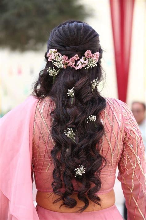 50 Modern Reception Hairstyles For Saree 2024