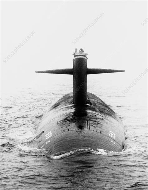 USS Thresher submarine - Stock Image - C035/4374 - Science Photo Library