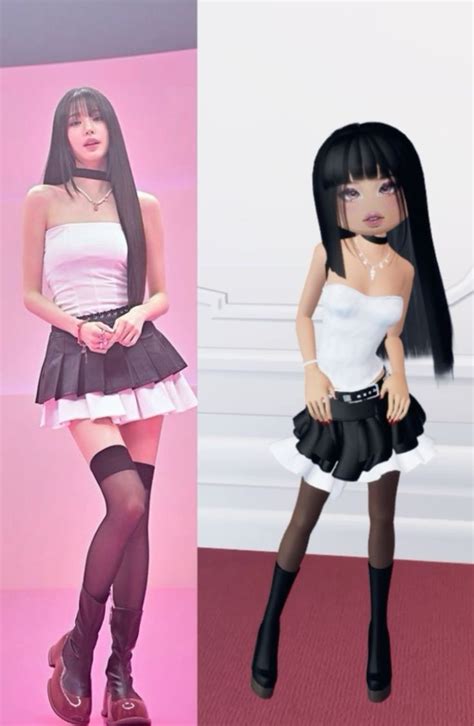 Cantantes 🎤 In 2024 Dress To Impress Kpop Dress Aesthetic Roblox