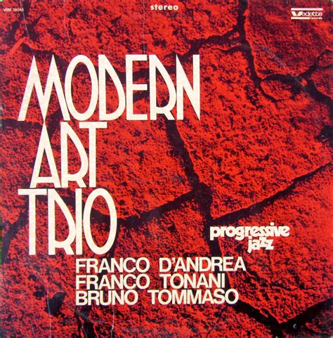 Jazz from Italy: Top Jazz 2013 - Franco D’Andrea, Modern Art Trio 1970
