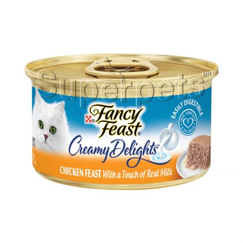 Fancy Feast Creamy Delights Chicken Feast With A Touch Of Real Milk 85g