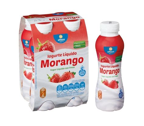 YOGUR LIQUIDO SABOR FRESA ALTEZA PACK 4X160 GR