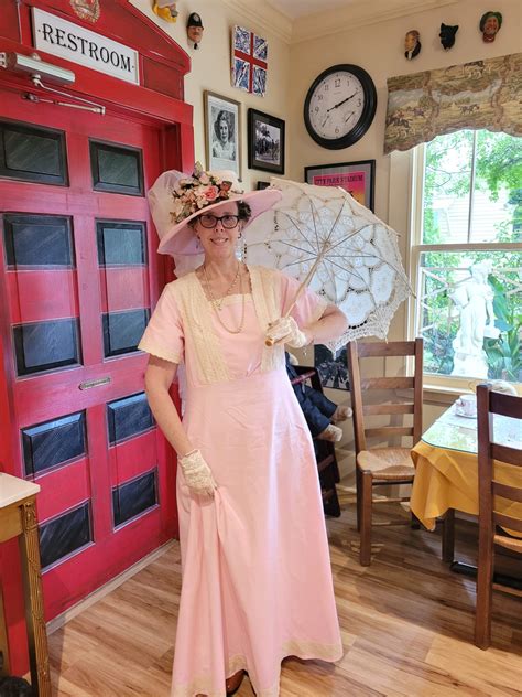 Mary Poppins Downton Abbey Edwardian Tea Dress And Hat Trove Costumes