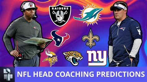 New Nfl Head Coach Predictions Raiders Giants Jaguars Vikings