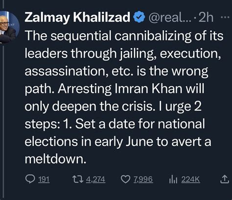 Umair On Twitter RT AajKamranKhan Zalmay Khalilzad One Of The