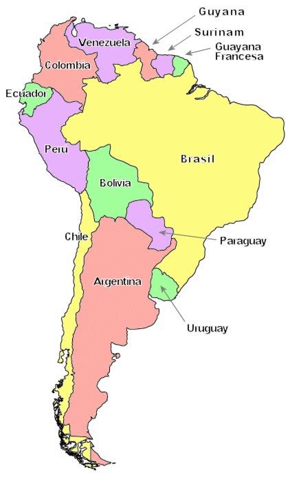 Regiones De América Cuáles Son Divisiones Y Países 2023