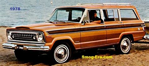 Jeep Wagoneer Smog 70s 80s Cars