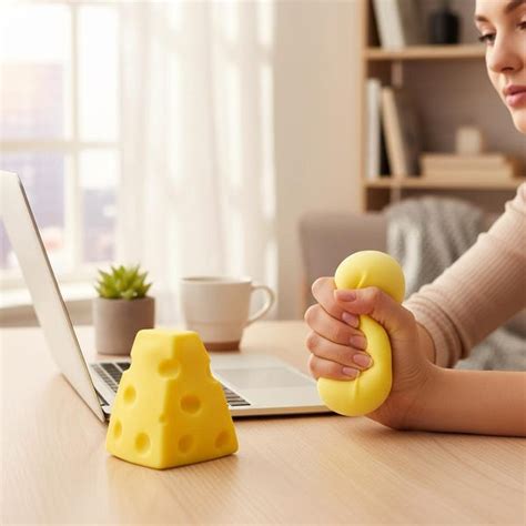 Cheese Squishy Toy Etsy