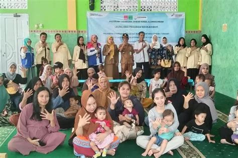 Binaan Kilang Pertamina Unit Balikpapan Launching Program Sekolah Bayi