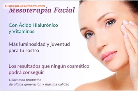 Mesoterapia Facial Con Cido Hialur Nico Y Vitaminas Salud Y Bel