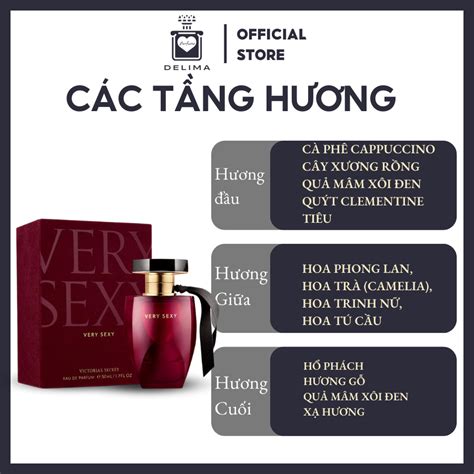 Mẫu Thử 10ml Nước hoa Nữ Victoria Secret Very Sexy Nước hoa nữ