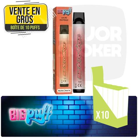 big puff lot de  big puff jetable majorsmoker