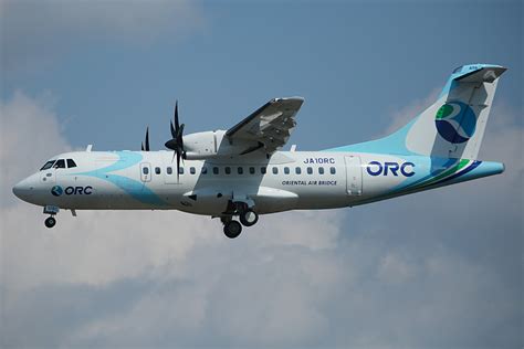 オリエンタルエアブリッジ ATR 42 JA10RC 福岡空港 航空フォト by 板付蒲鉾さん 撮影2023年03月19日